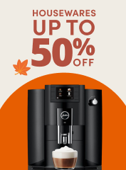 Housewares up to 50% off